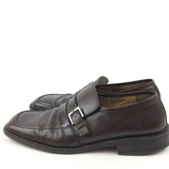 Kenneth Cole New York Loafers 14 Italian Leather - Picture 5 of 10